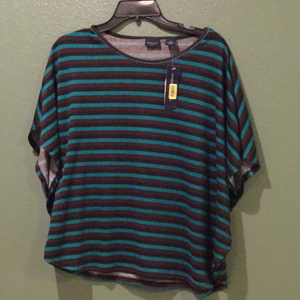 NWT stripe top